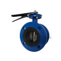 Best Feedback anti corrosion double flange butterfly valve